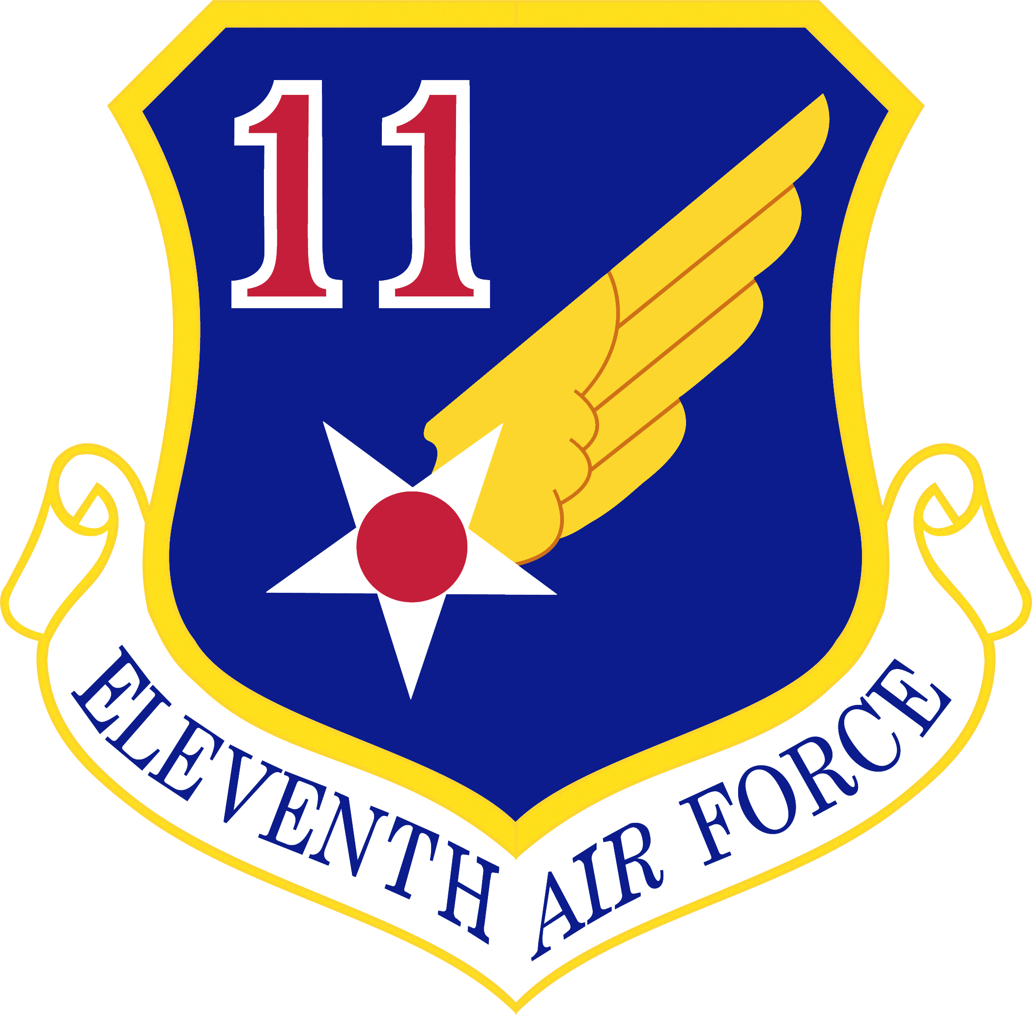 Insignia, Eleventh Air - Us Air Forces Africa Clipart (2100x2065), Png Download