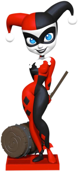 1 Of - Classic Harley Quinn Figure Clipart (600x600), Png Download