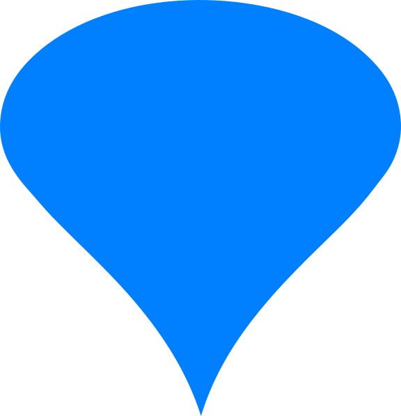 Blue Heart Vector Png Clipart (576x598), Png Download
