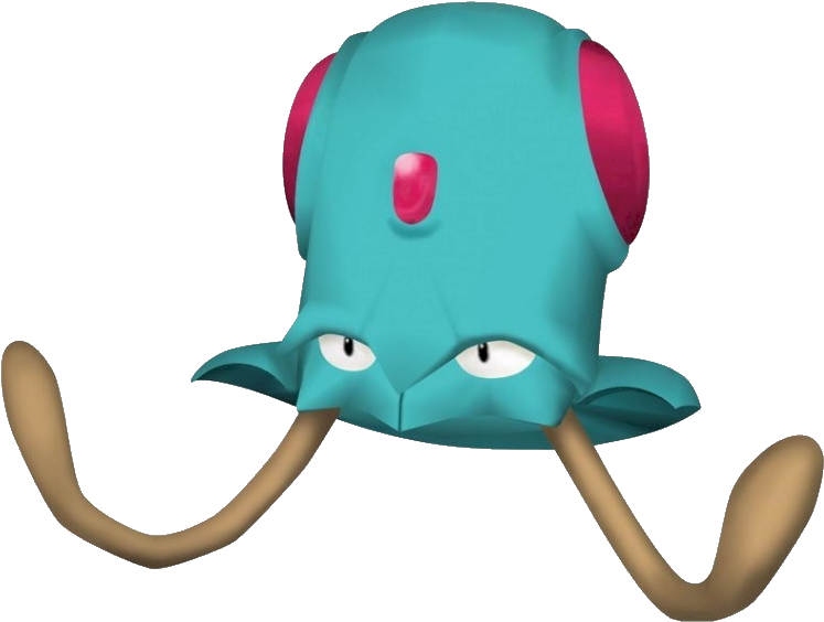 072tentacool Pokemon Colosseum - Pokémon Colosseum Clipart (760x569), Png Download