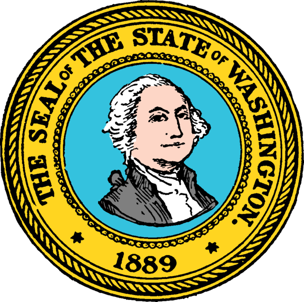 241 × 240 Pixels - Seal Of State Of Washington Clipart (604x600), Png Download