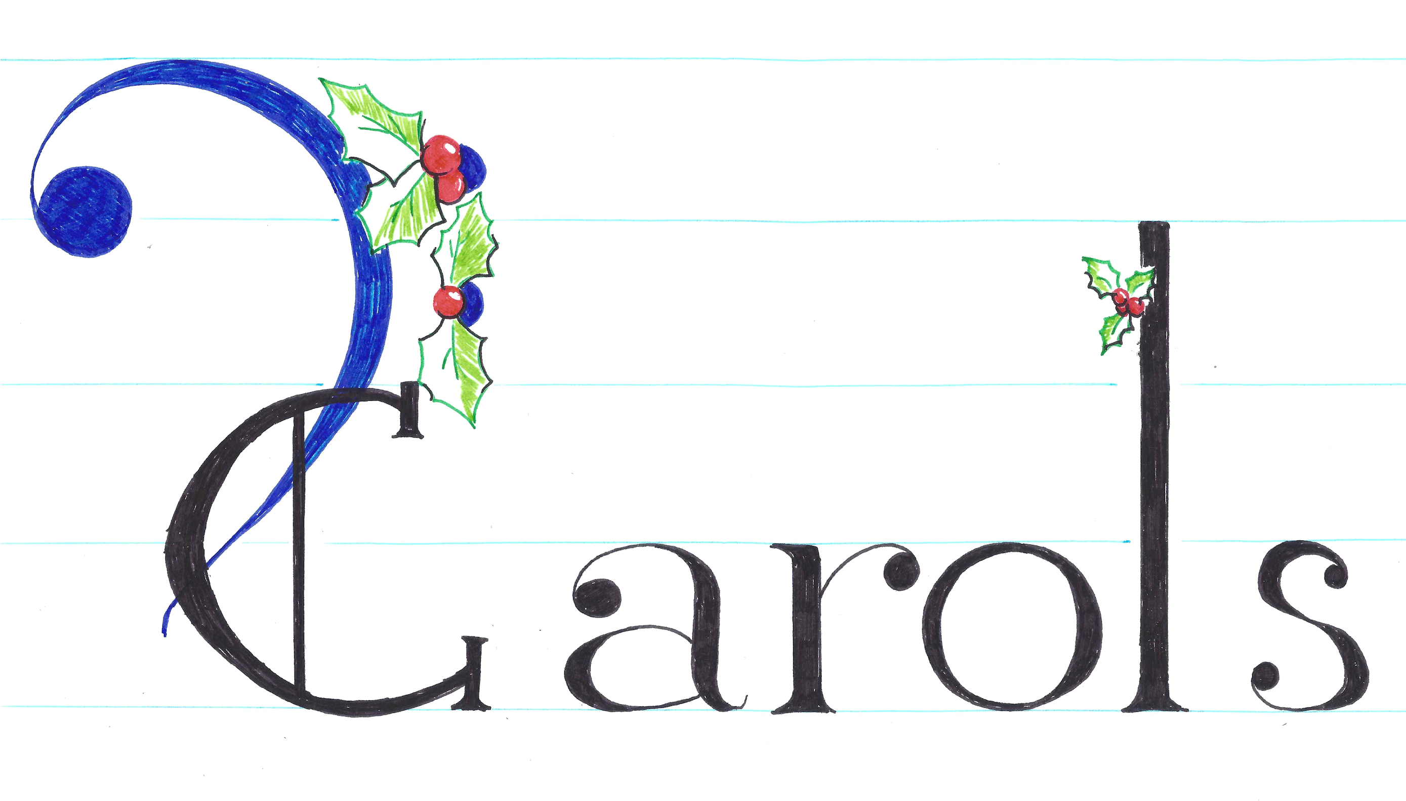 Carols-small - Colindă Clipart (2777x1789), Png Download