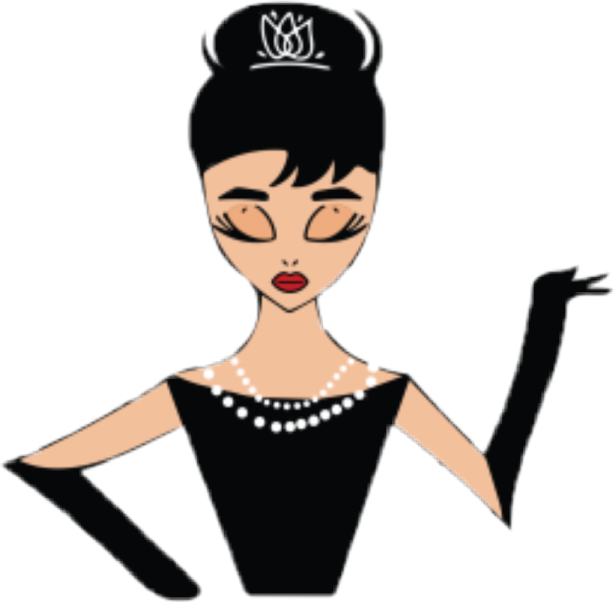 Audreyhepburn - - Audrey Hepburn Clip Art - Png Download (875x858), Png Download
