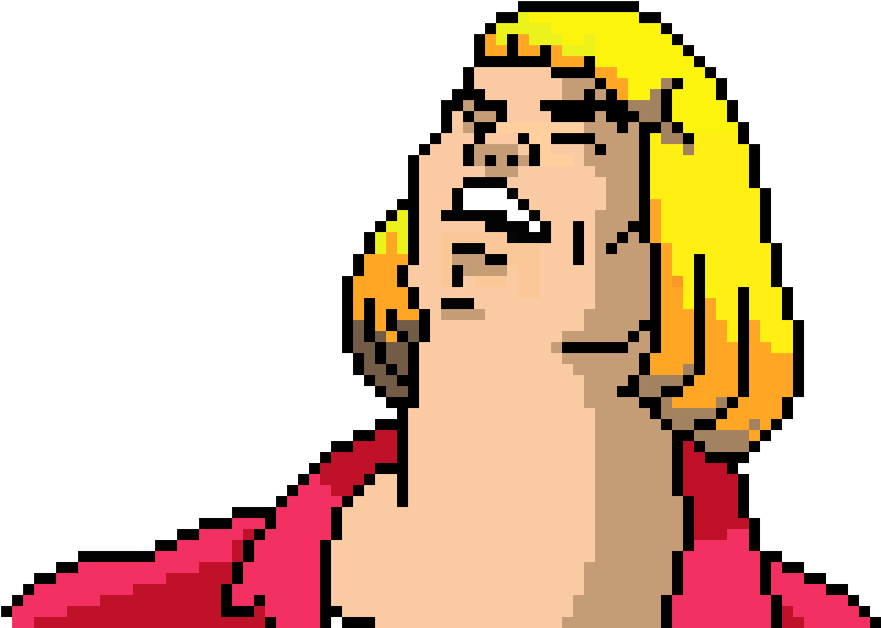 He-man What's Going On - He Man Pixel Art Clipart (940x610), Png Download