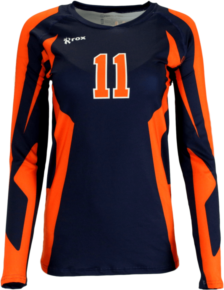 Absolute Custom Sublimated Design Studio Rox R - Volleyball Jersey Design Sleeve Clipart (1000x1000), Png Download