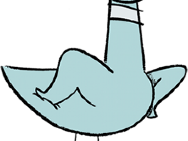 Pigeon Clipart Mo Willems Pigeon - Dont Let The Pigeon Transparent - Png Download (640x480), Png Download
