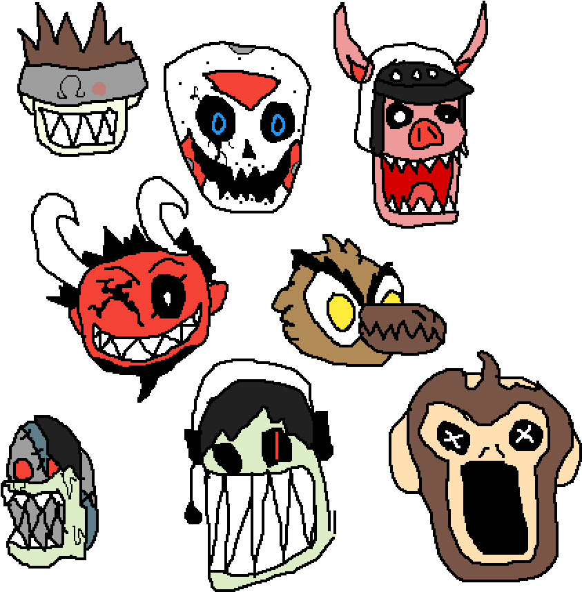 Evil Vanoss Crew - Cartoon Clipart (1000x1000), Png Download