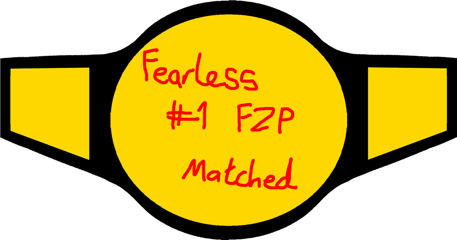 N0y0hks - Championship Belt Clip Art - Png Download (1600x900), Png Download