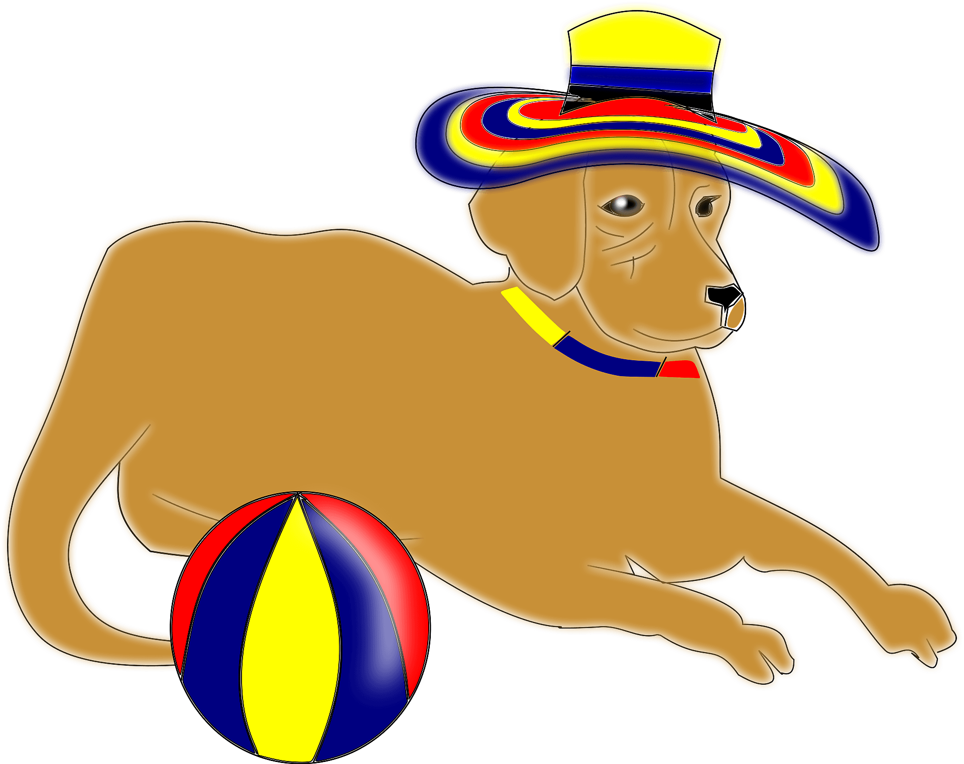 Perruno - Dog Clipart (958x1355), Png Download