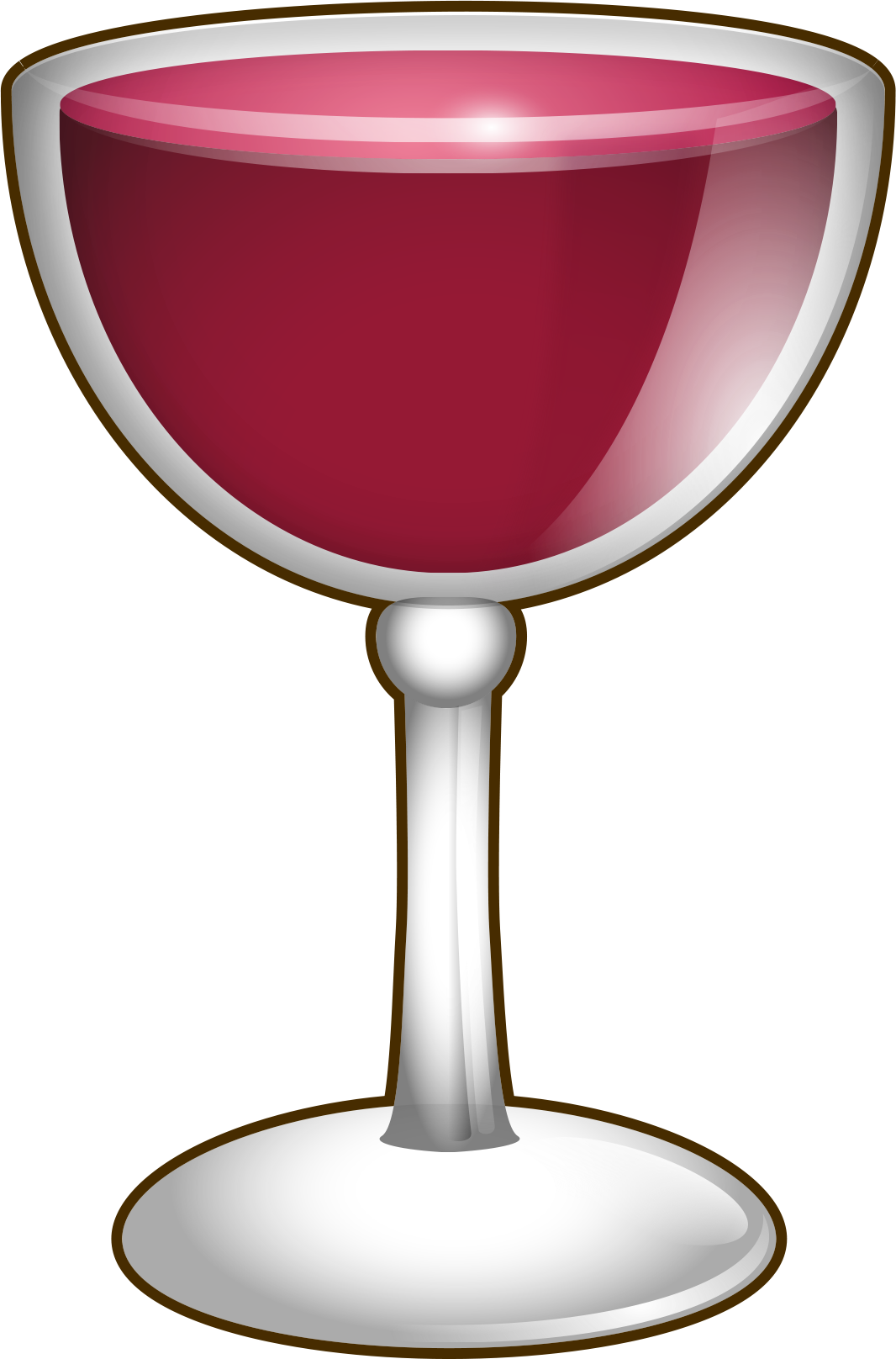 When People At Cocktail Parties Ask What I Do For A - Champagne Stemware Clipart (1066x1616), Png Download