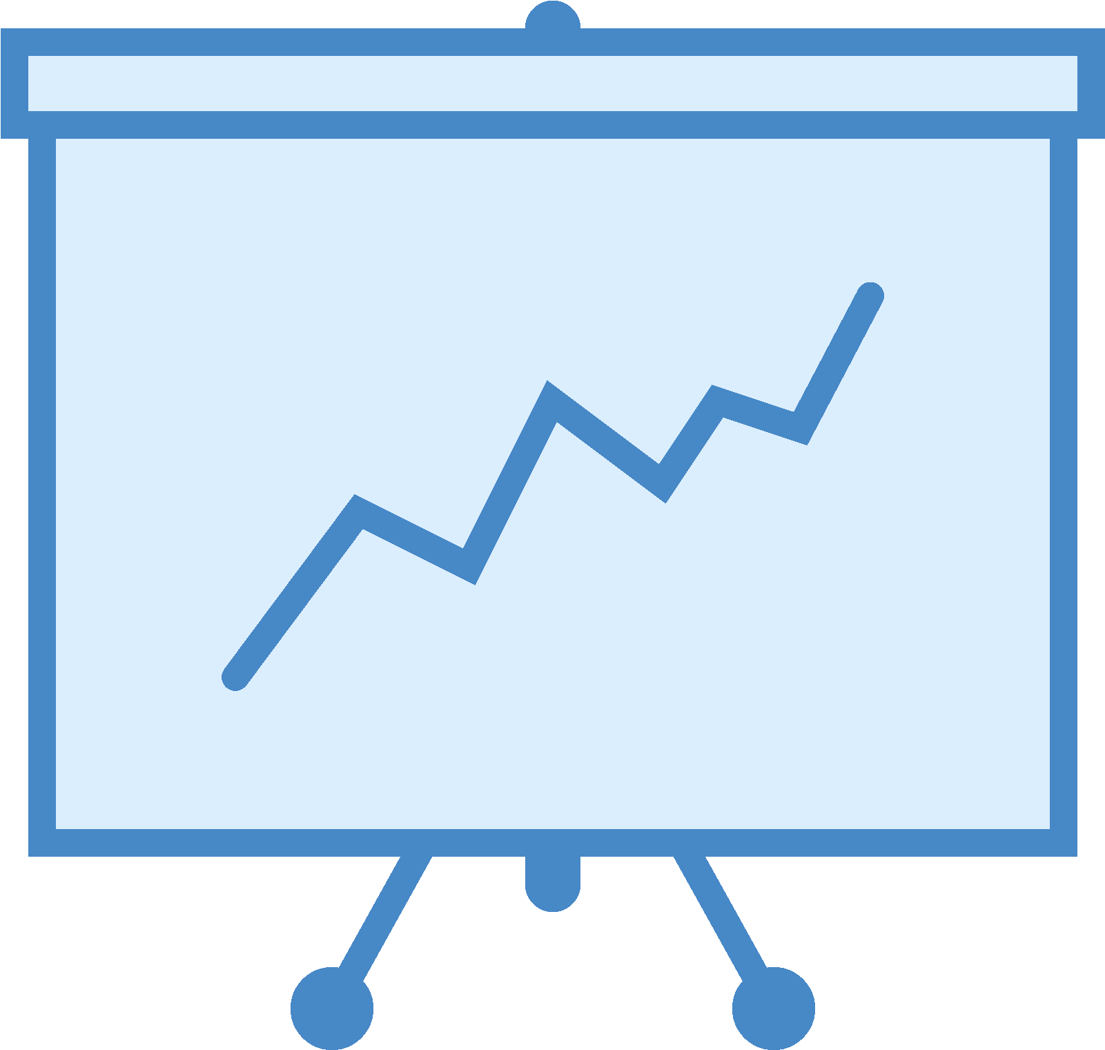 This Logo Is Rectangular, With A Line Chart And Statistics - Statistics Clipart (1600x1600), Png Download