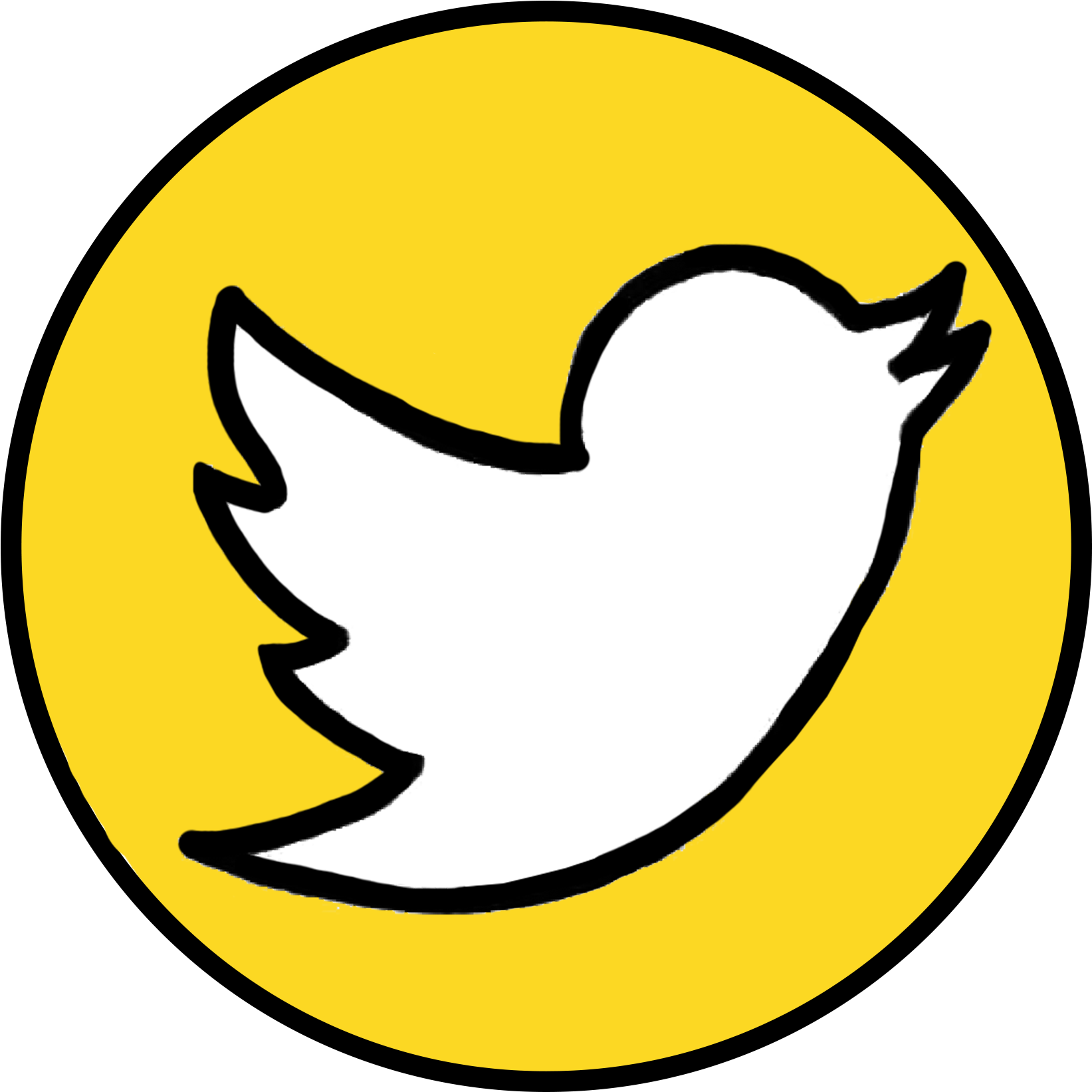 Facebook - Twitter - Pinterest - Instagram - Frosted Window Transfer No