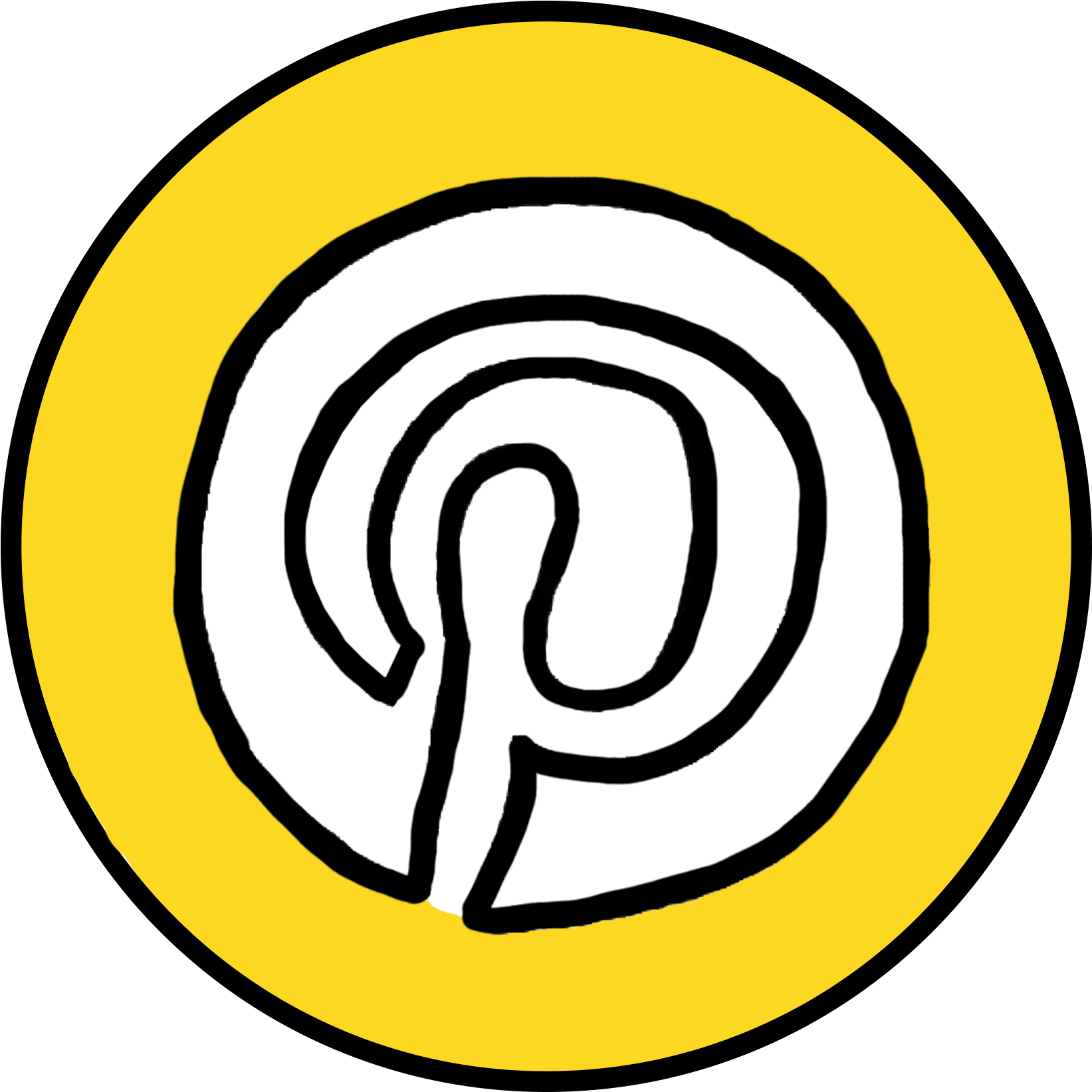 Facebook - Twitter - Pinterest - Instagram - Under The Roof Inc. Clipart (1997x1997), Png Download