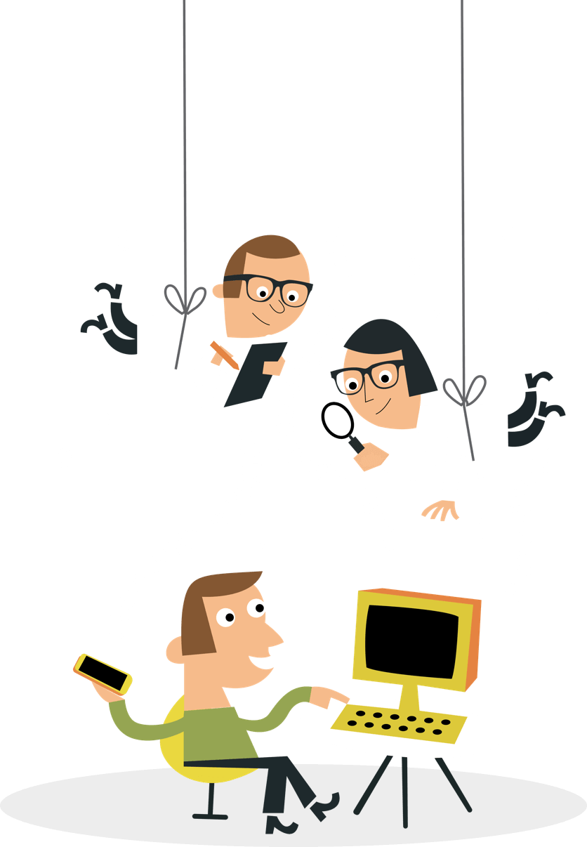 Over 3000 Businesses Use Surveysparrow To Collect Precise - Cartoon Clipart (836x1206), Png Download