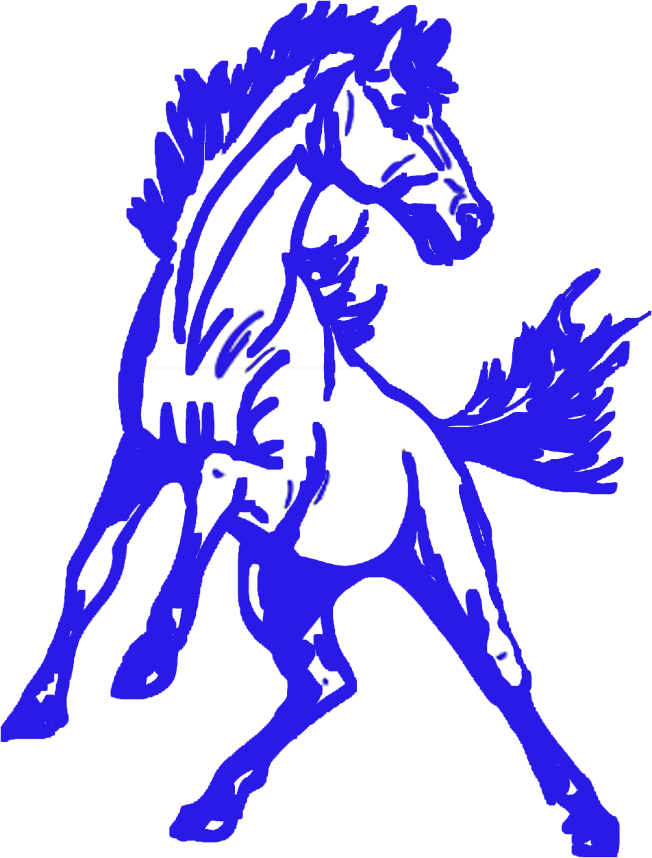 The Hesperia Christian Patriots Defeat The Lucerne - Allen East Mustangs Logo Clipart (952x1252), Png Download
