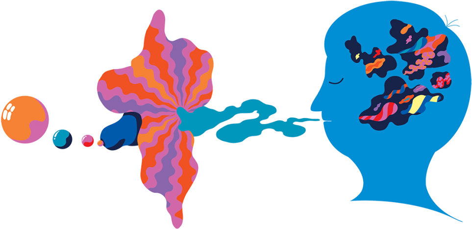 Merijn Hos - Supplied - Psychedelia Clipart (999x782), Png Download