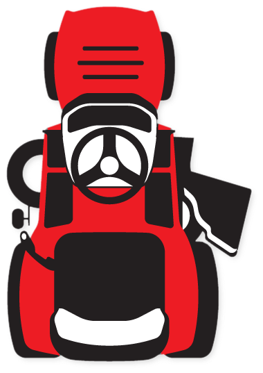 Skidsteer Tires Up To - Cartoon Clipart (563x563), Png Download