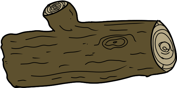 Log Art Clipart (864x398), Png Download
