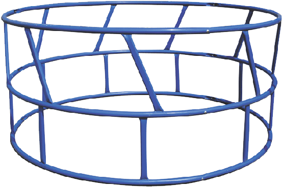 Priefert Economy Round Bale Feeder - Priefert Economy Round Bale Feeder Rbfe Clipart (700x700), Png Download