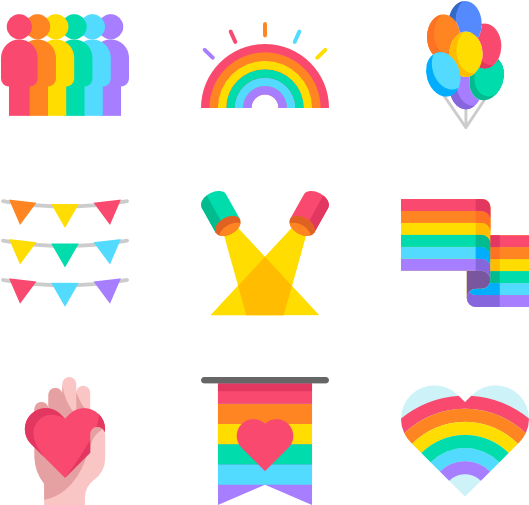 Lgbt Vector Free Png Photo - Clip Art Transparent Png (600x564), Png Download