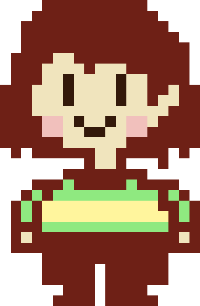 Post - Chara Pixel Art Clipart (1184x1184), Png Download