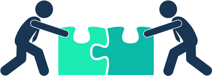 Make It Social - Merger And Acquisition Png Clipart (1024x436), Png Download