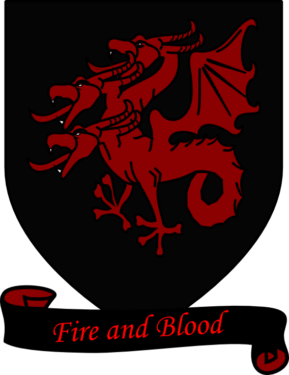 Ignore Words - Fire And Blood Dragon Clipart (568x737), Png Download