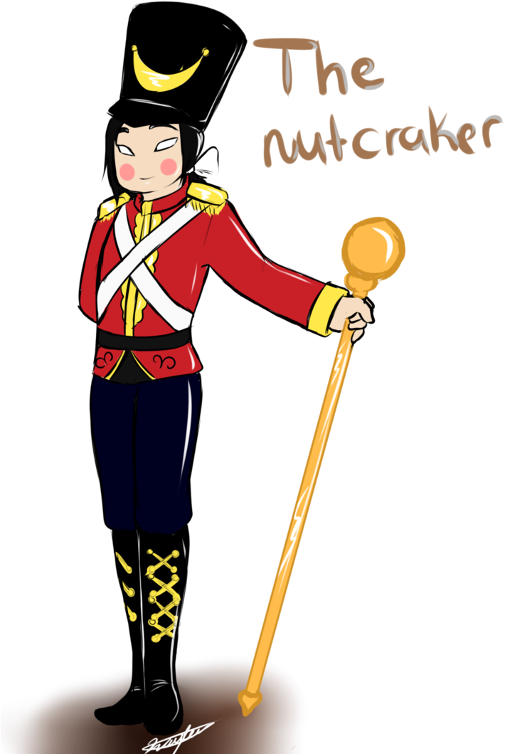 Jpg Transparent Library Free Clipart Nutcracker - Prince Drawing From Nutcracker - Png Download (730x1095), Png Download