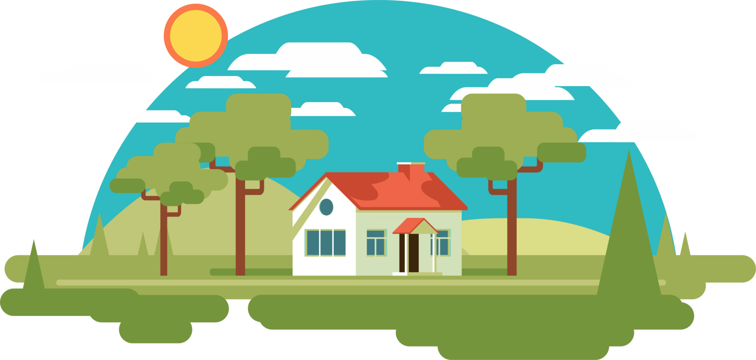 Solar Panel Animation John - Animated Images Of Homes Clipart (1500x715), Png Download