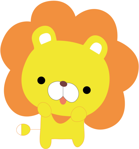 Lion Taetae By Taehyungperu - Cartoon Clipart (728x724), Png Download