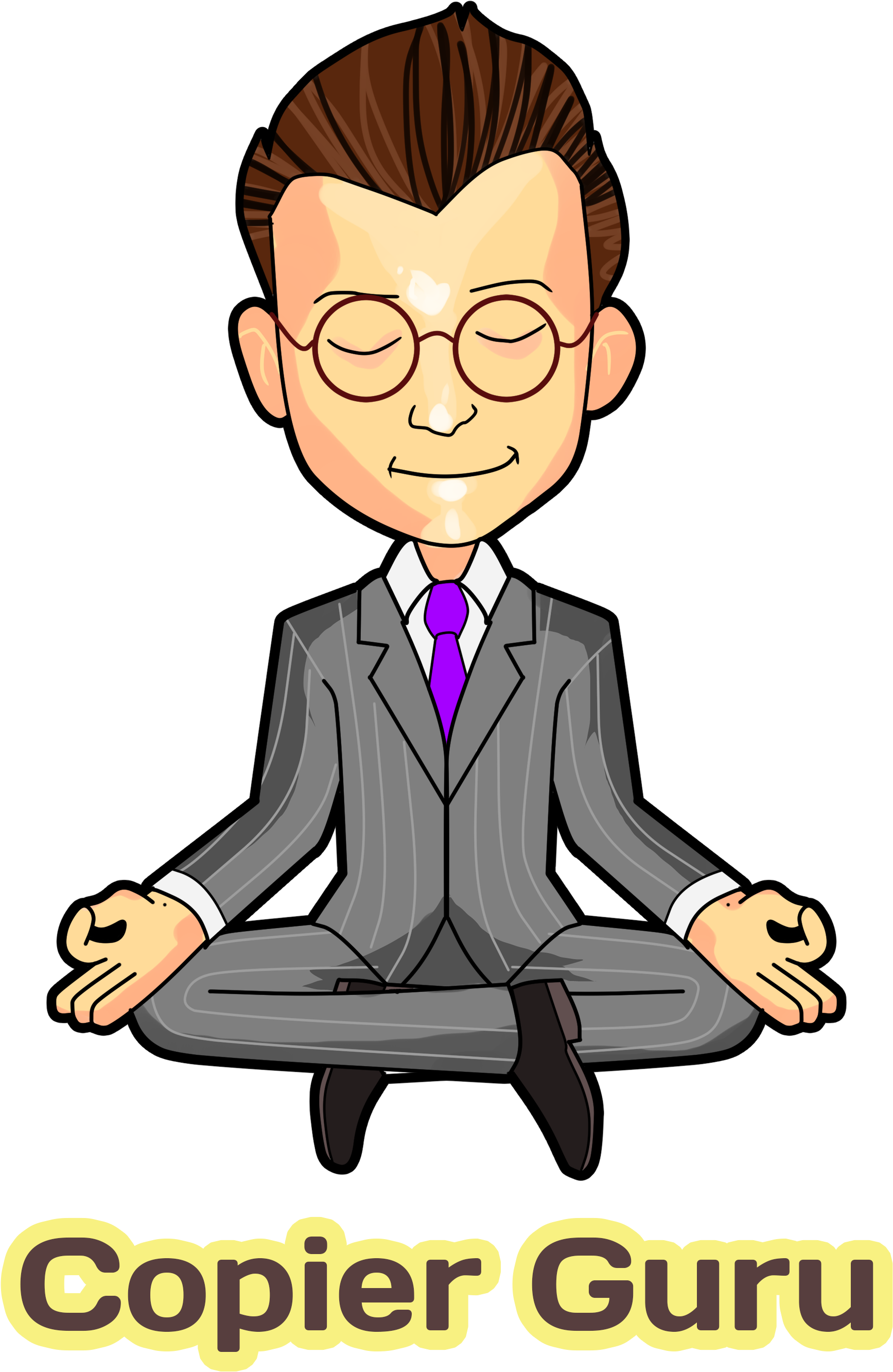 Welcome To The Copier Guru - Pixelguru Clipart (2320x2900), Png Download