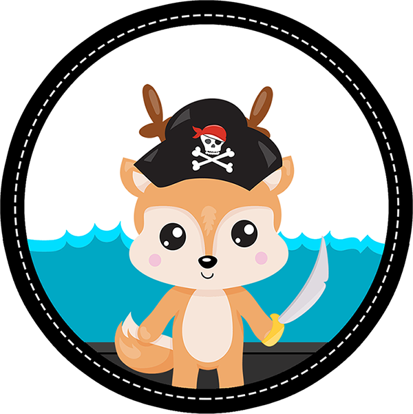 Ahoy Matey The Seas Are Riddled With Pirates And Not - Cartoon Clipart (600x601), Png Download