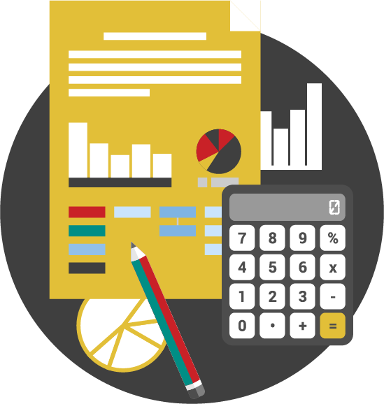 Cusi Customizable Data - Accounting Clipart (549x578), Png Download