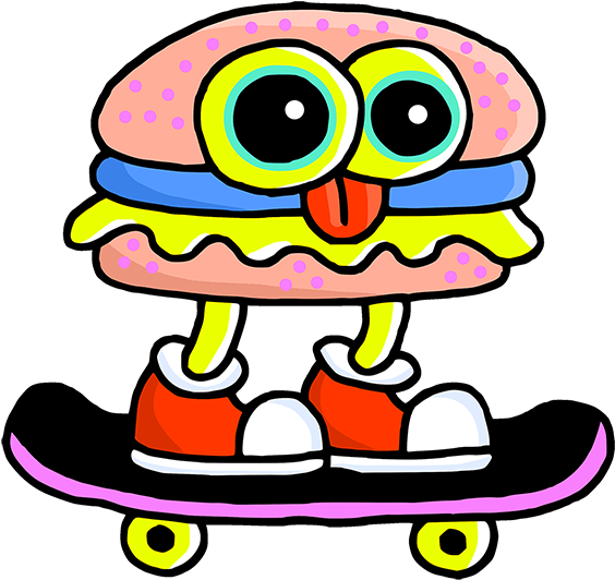 Skateboarding Clipart (720x720), Png Download