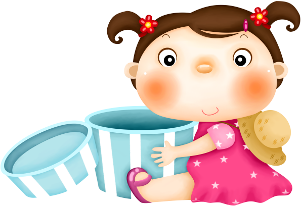 Picasa, Fondos, Clipart Chica, Muchacha Del Arte, Clipart, - Girl - Png Download (751x500), Png Download