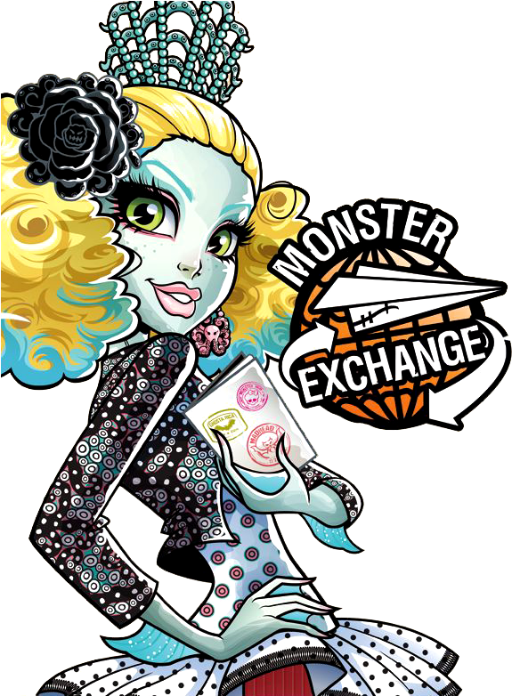 Lagoona Blue Lagoona Blue Is The Daughter Of A Sea - Monster Clipart (581x781), Png Download