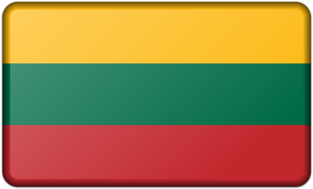 Flag Of Lithuania National Flag Flag Of Slovakia - Lithuania Flag Icon Clipart (1250x750), Png Download