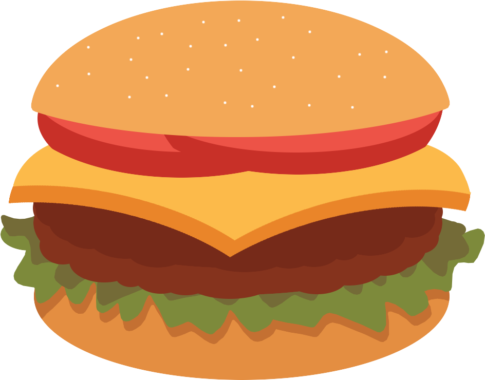 Hamburger Drawing At Getdrawings Com Free For - Drawing Clipart (1024x768), Png Download