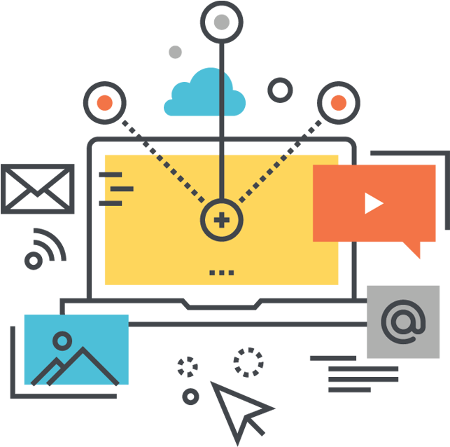 Essay Between Two Countries - Digital Platforms Png Clipart (686x699), Png Download