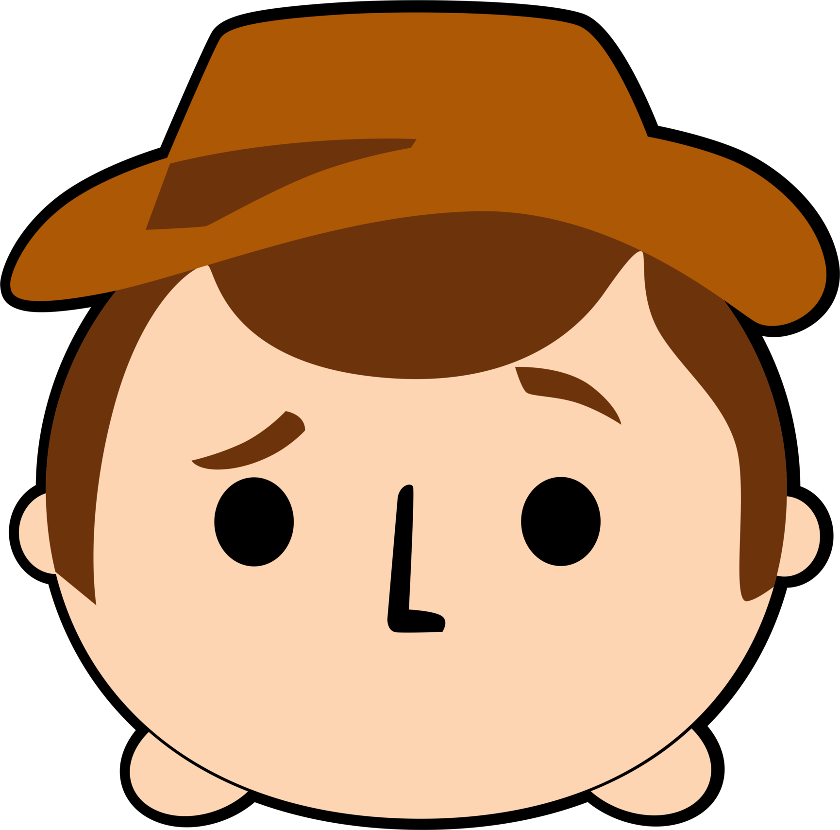 Disney Tsum Tsum Clip Art - Png Download (1730x1708), Png Download