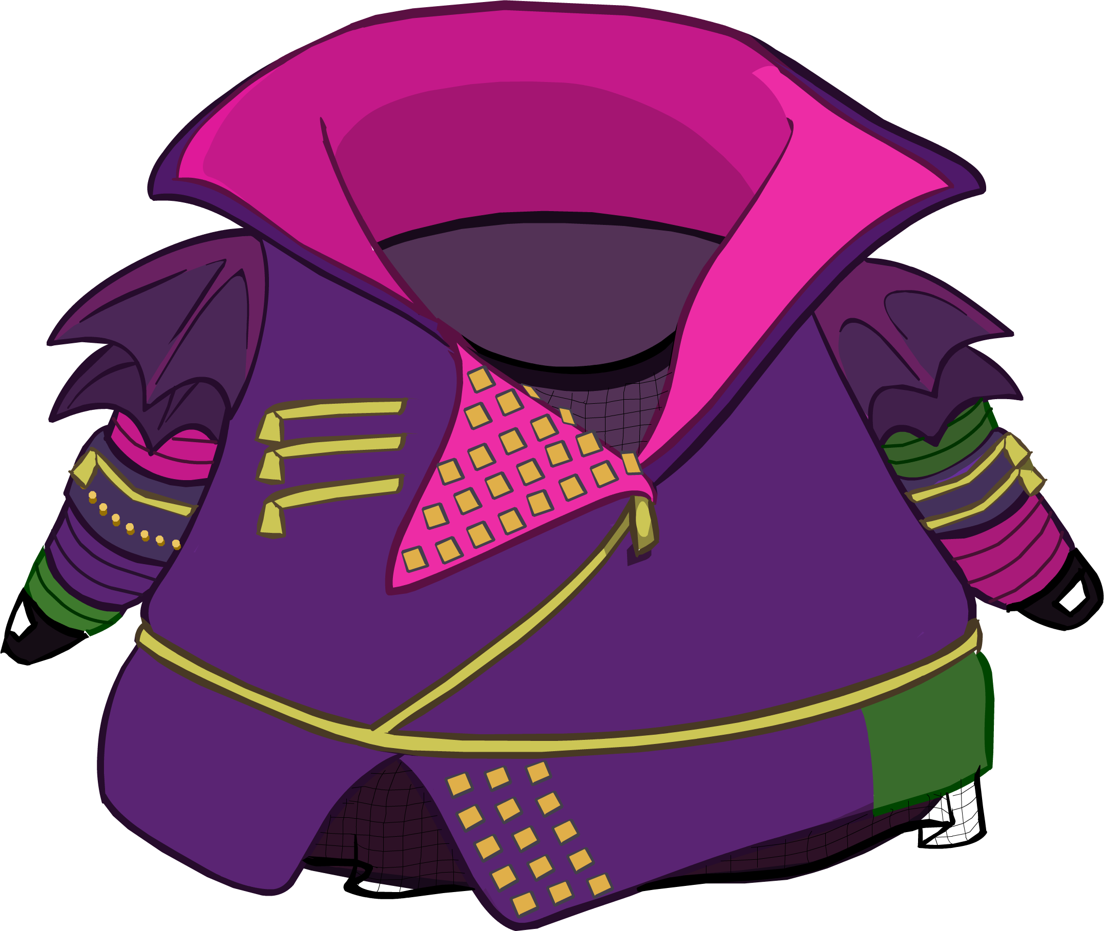 Items - Codigos De Free Penguin Roupas Descendentes Clipart (2155x1817), Png Download