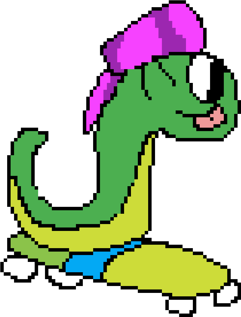 Snakey Boi By Mega-p - Mr Monkey Clipart (1200x1200), Png Download