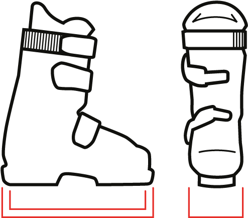 Sizeguide Ski Boots Clipart (600x600), Png Download
