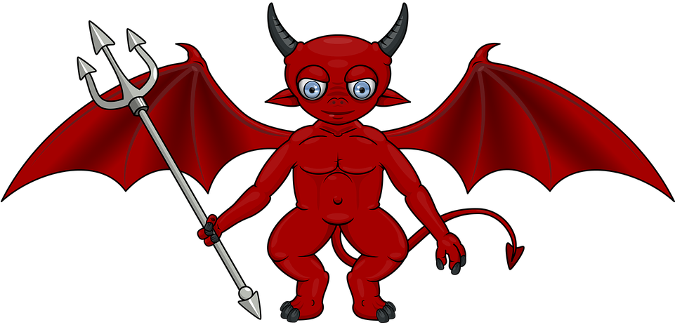 Demon Clipart Devil Costume - Devil Clipart - Png Download (960x480), Png Download