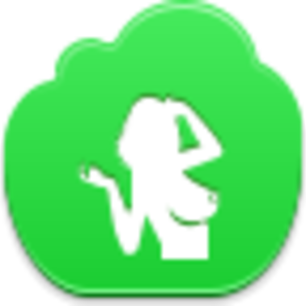 Sexy Pink Girl Art Clipart (600x600), Png Download