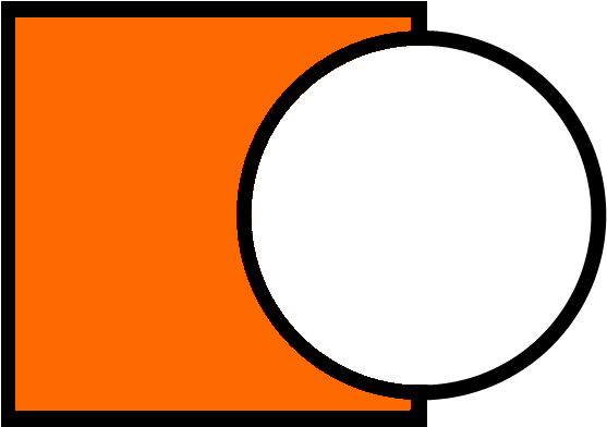 Subtraction - Circle Clipart (590x590), Png Download