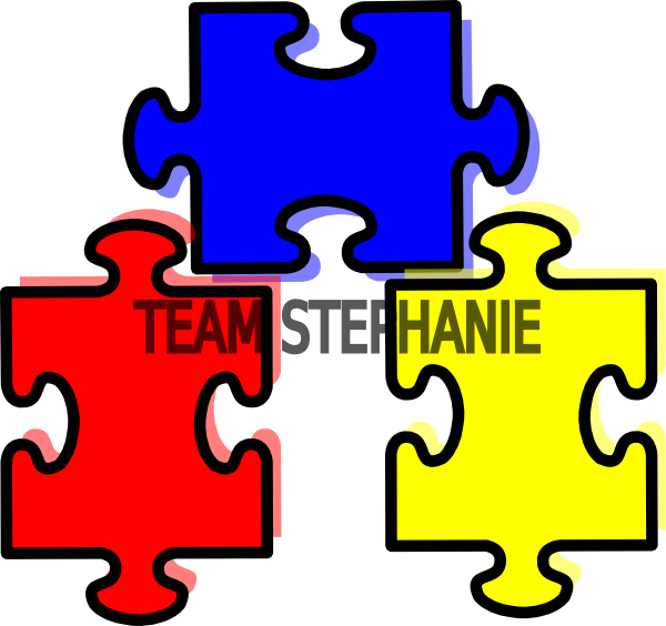 Puzzle Pieces Clipart (600x564), Png Download