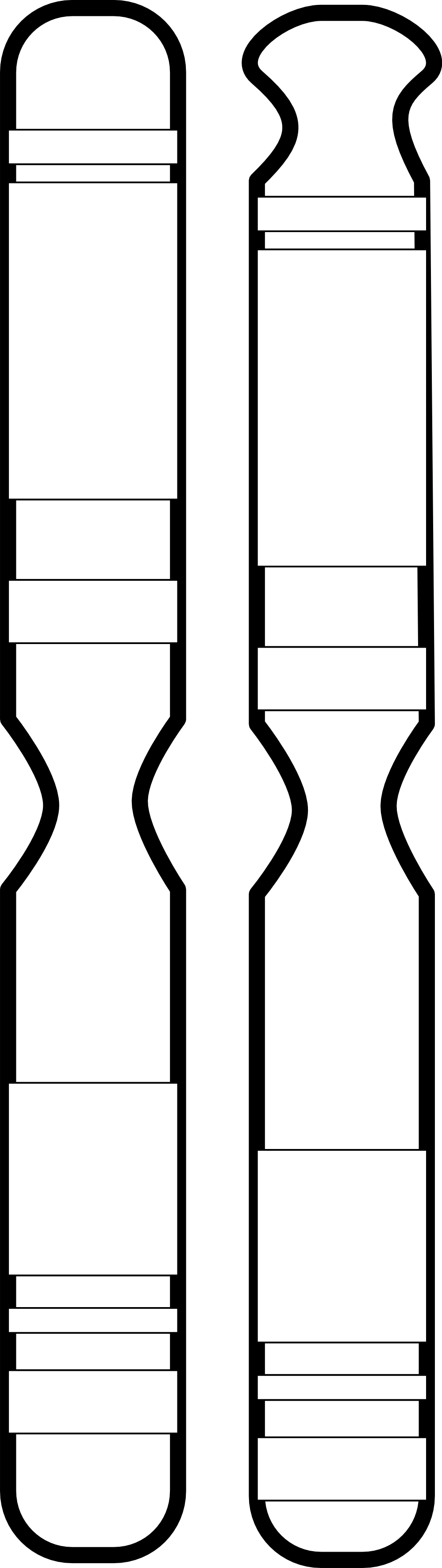 Chromosome Chromosome Black White Line Art 999px 79 - Chromosome White Png Clipart (999x3540), Png Download