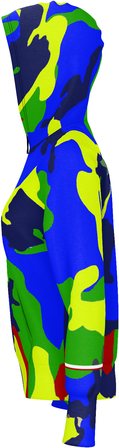 Art Camo Women's Hoodie Clipart (1600x1600), Png Download