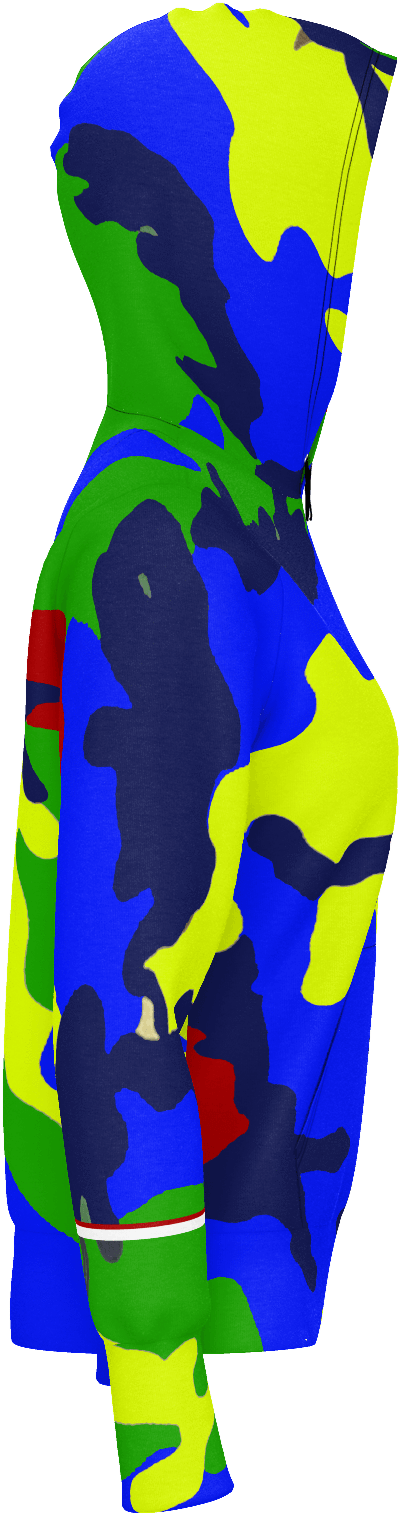 Art Camo Women's Hoodie Clipart (1600x1600), Png Download